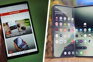 Why I'd take a tablet over a folding phone any day