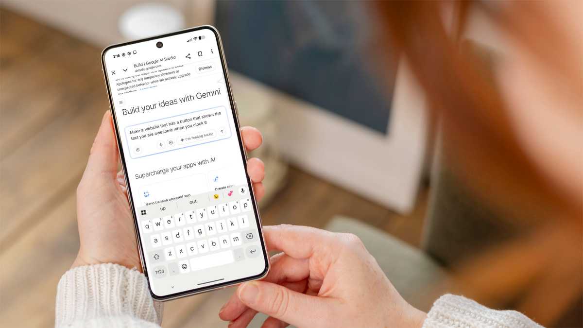 Vibe coding on a Pixel